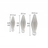 TOYJOY ANAL PLAY RIMMER DE DEDO 3 PIEZAS TRANSPARENTE