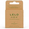 LELO HEX ORGANIC PRESERVATIVO CAJA 3 UDS