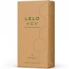 LELO HEX ORGANIC PRESERVATIVO CAJA 12 UDS