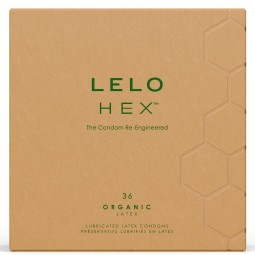 LELO HEX ORGANIC PRESERVATIVO CAJA 36 UDS