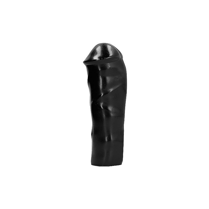 ALL BLACK DILDO REALaSTICO 20 CM