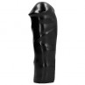 ALL BLACK DILDO REALaSTICO 20 CM
