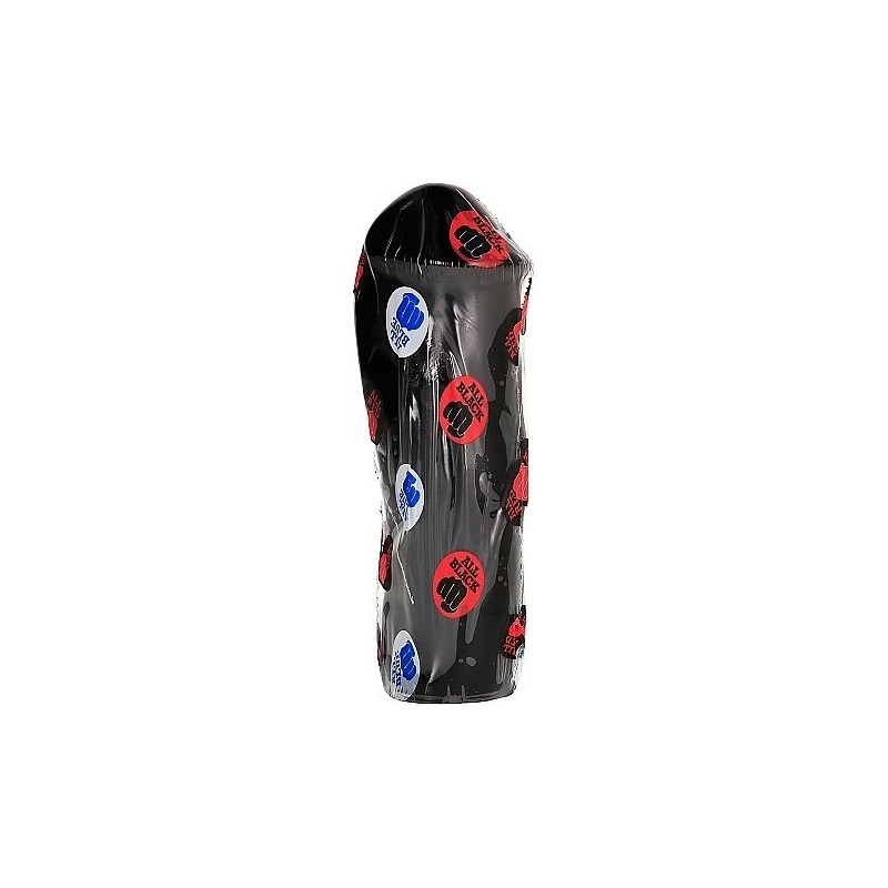 ALL BLACK DILDO REALaSTICO 20 CM