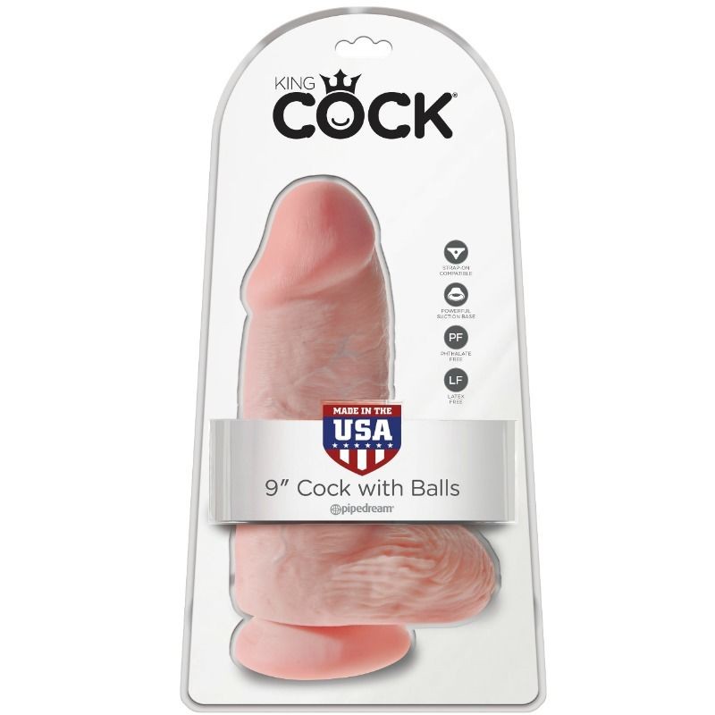 KING COCK PENE REALaSTICO CHUBBY 23 CM