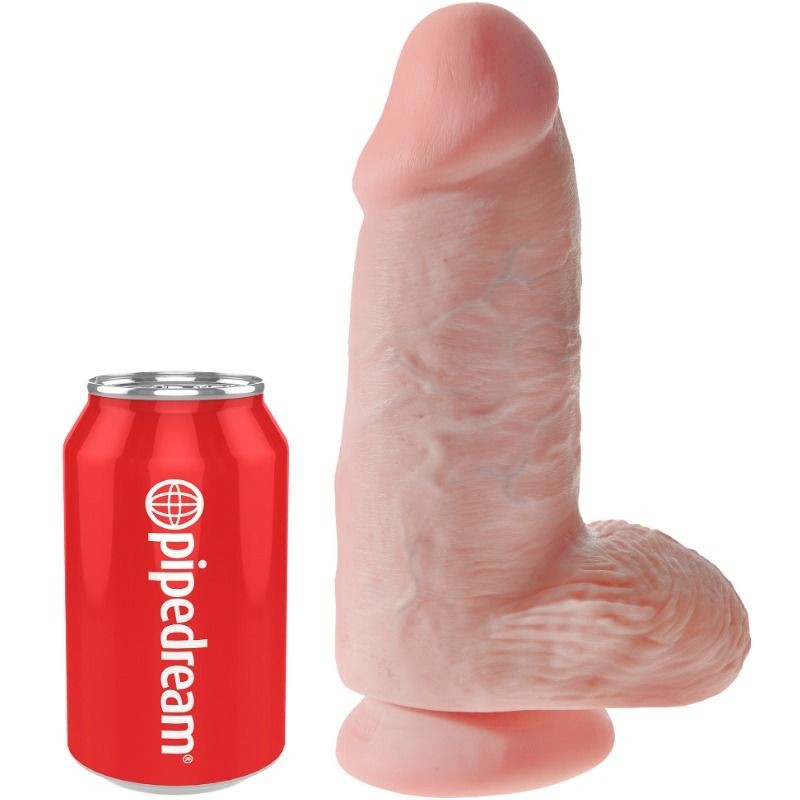 KING COCK PENE REALaSTICO CHUBBY 23 CM