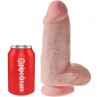 KING COCK PENE REALaSTICO CHUBBY 23 CM