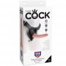 KING COCK HARNESS CON PENE REALaSTICO 178 CM