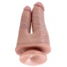 KING COCK DOBLE PENETRACIaN NATURAL
