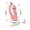 BAILE PENE REALaSTICO DOBLE PENETRACION