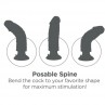KING COCK DILDO VIBRADOR 1778 CM NATURAL
