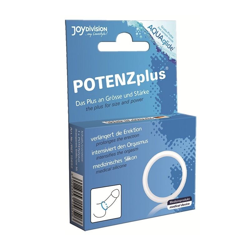 JOYDIVISION POTENZDUO PLUS ANILLO PARA PENE BLANCO S