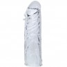 BAILE FUNDA LILA PARA EL PENE EN SILICONA ADAPTABLE 13 CM