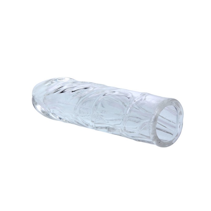 BAILE FUNDA LILA PARA EL PENE EN SILICONA ADAPTABLE 13 CM