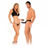 FETISH FANTASY SERIES ARNaS HUECO VIBRADOR PARA EL Y ELLA NEGRO 14CM