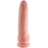 KING COCK 9 PENE REALaSTICO NATURAL 229 CM