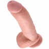KING COCK 9 PENE REALaSTICO NATURAL 229 CM