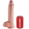 KING COCK 10 PENE REALaSTICO NATURAL 265 CM