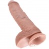 KING COCK 10 PENE REALaSTICO NATURAL 265 CM