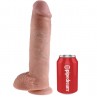 KING COCK 11 PENE REALaSTICO NATURAL 28 CM