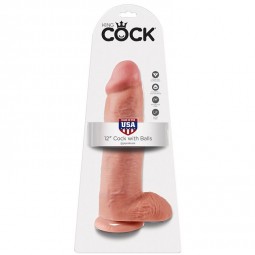 KING COCK 12 PENE REALaSTICO NATURAL 3048 CM