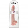 KING COCK PENE CON TESTaCULOS 356 CM COLOR NATURAL
