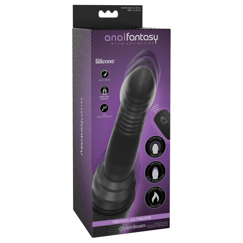ANAL FANTASY ELITE COLLECTION VIBRADOR ANAL UP DOWN Y EFECTO CALOR