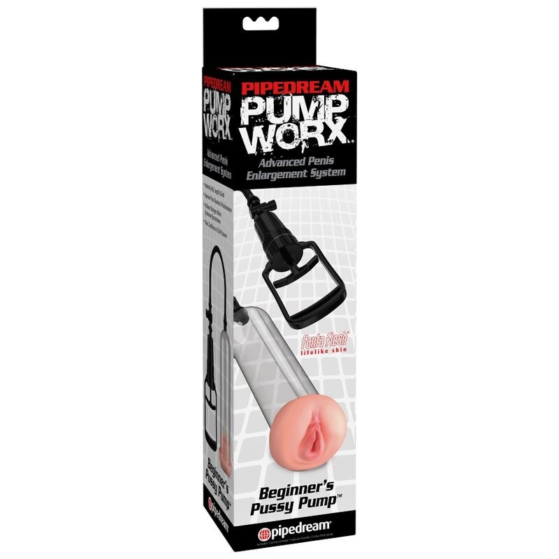 PUMP WORX BOMBA DE ERECCIaN CON VAGINA PARA PRINCIPIANTES