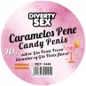 DIABLO PICANTE 20 CARAMELOS CON FORMA DE PENE CON SABOR GIN TONIC