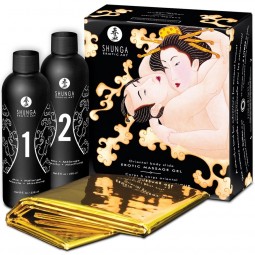 SHUNGA GEL DE MASAJE ERaTICO CUERPO A CUERPO ORIENTAL MELaN MANGO