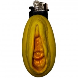 DIABLO PICANTE MECHERO VAGINA DORADO