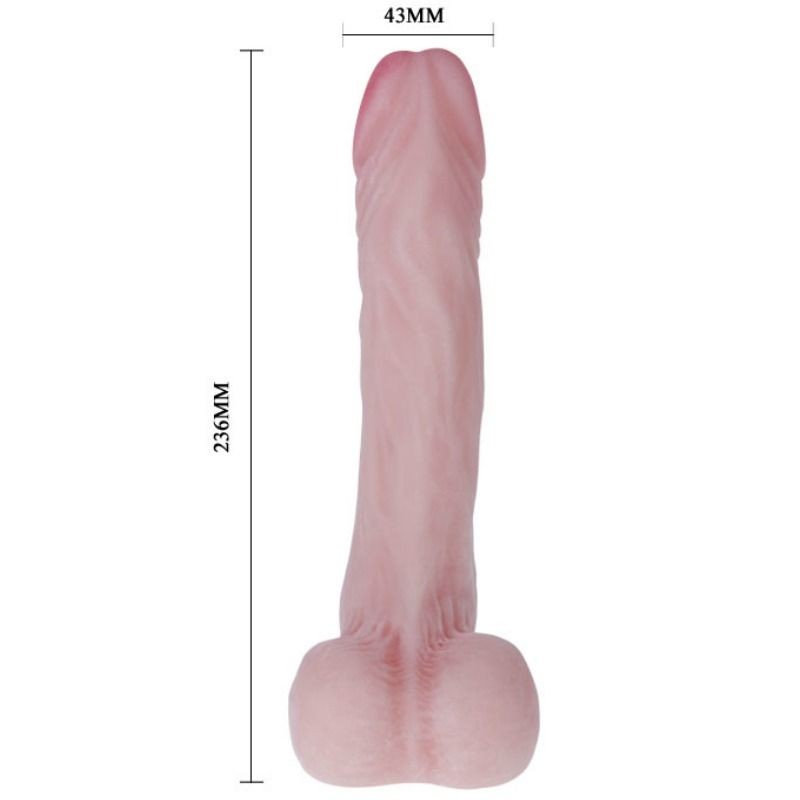 BAILE COCK DILDO REALaSTICO NATURAL