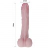 BAILE COCK DILDO REALaSTICO NATURAL