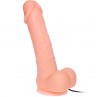 BAILE DONG DILDO REALaSTICO VIBRACIaN Y ROTACIaN 20 CM