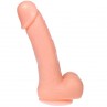 BAILE DONG DILDO REALaSTICO VIBRACIaN Y ROTACIaN 20 CM