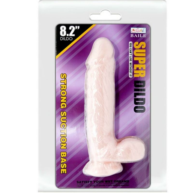BAILE SUPER DILDO REALaSTICO NATURAL 215 CM