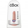 KING COCK PENE REALaSTICO 14 CM COLOR NATURAL