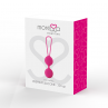 MORESSA OSIAN TWO ENTRENAMIENTO SUELO PELVICO 101gr PREMIUM SILICONA ROSA