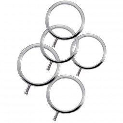 ELECTRASTIM ELECTRARINGS ANILLOS METaLICOS PARA EL PENE PACK 5