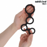 ADDICTED TOYS ANILLO PARA EL PENE CON DIVISORES PARA TESTaCULOS