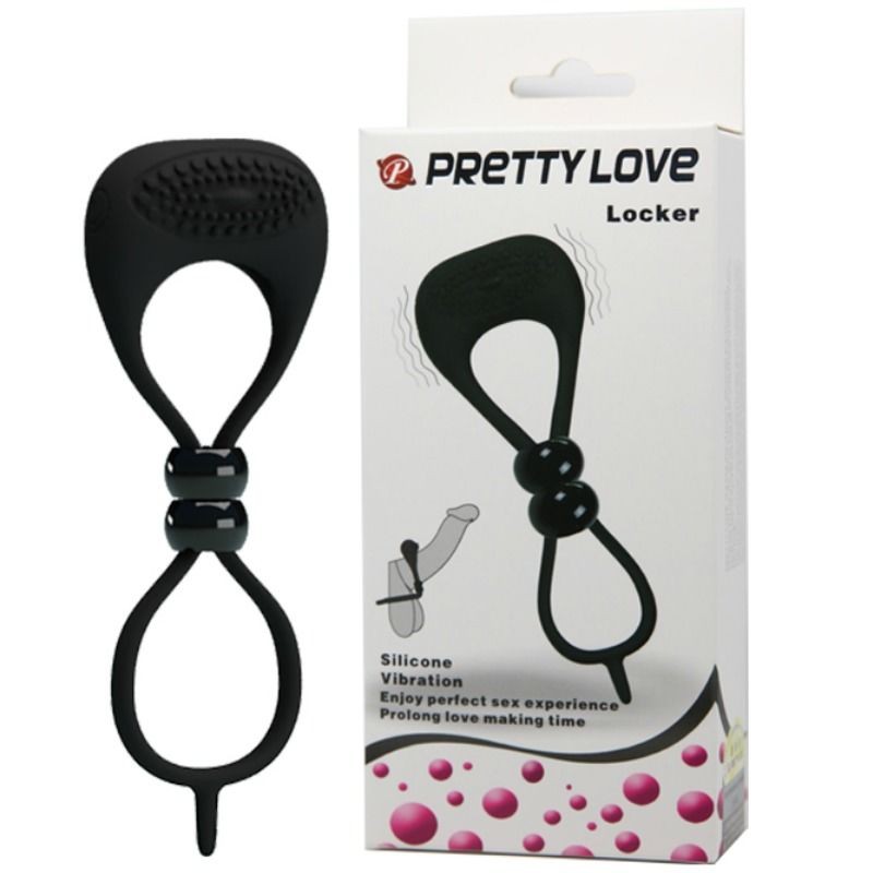 PRETTY LOVE ANILLO DOBLE PARA PENE Y TESTaCULOS