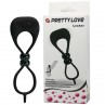 PRETTY LOVE ANILLO DOBLE PARA PENE Y TESTaCULOS