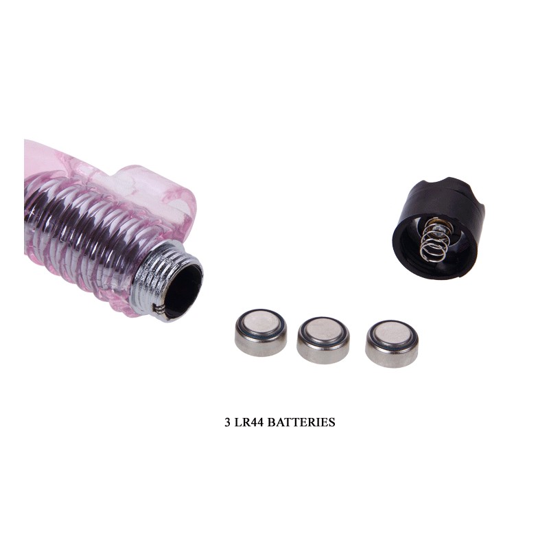 BAILE MINI VIBRADOR DEDO SILICONA