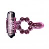 BAILE ANILLO SILICONA 10 RITMOS LENGUA CON VIBRACIaN ROSA