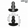 ADDICTED TOYS PLUG ANAL HUECO SILICONA TALLA XXL 152 CM