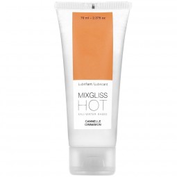 MIXGLISS LUBRICANTE EFECTO CALOR SABOR A CANELA 70ML
