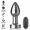 INTENSE PLUG ANAL 10 VIBRACIONES METAL CON CONTROL REMOTO S