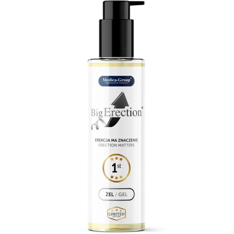 MEDICA GROUP BIG ERECTION GEL INTIMO PARA HOMBRE 150 ML