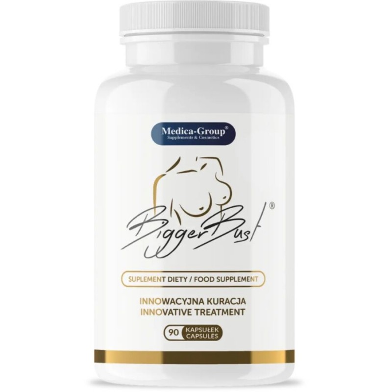 MEDICA GROUP BIGGER BUST REAFIRMACIaN DEL PECHO 90 CaPSULAS