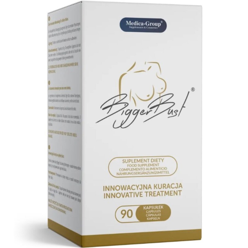 MEDICA GROUP BIGGER BUST REAFIRMACIaN DEL PECHO 90 CaPSULAS