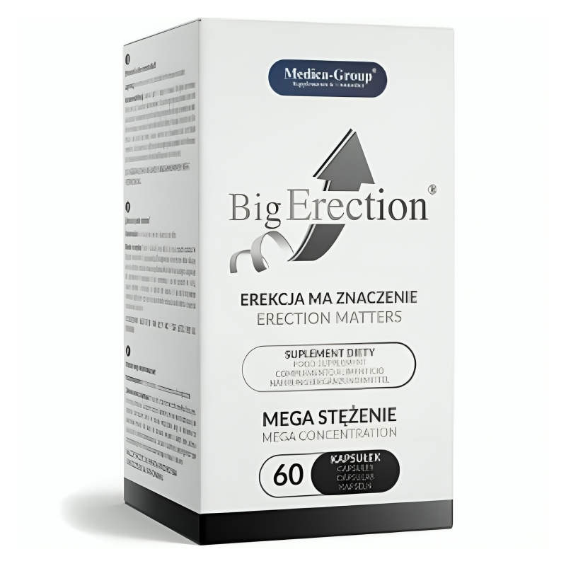 MEDICA GROUP BIG ERECTION POTENCIADOR HOMBRE 60 CaPSULAS